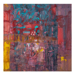 Chef de Mulu, Labok, Acrylic on Paper For Sale