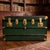 20th Century Green Wood and Metal Travel Trunk For Sale - Image 3 of 11