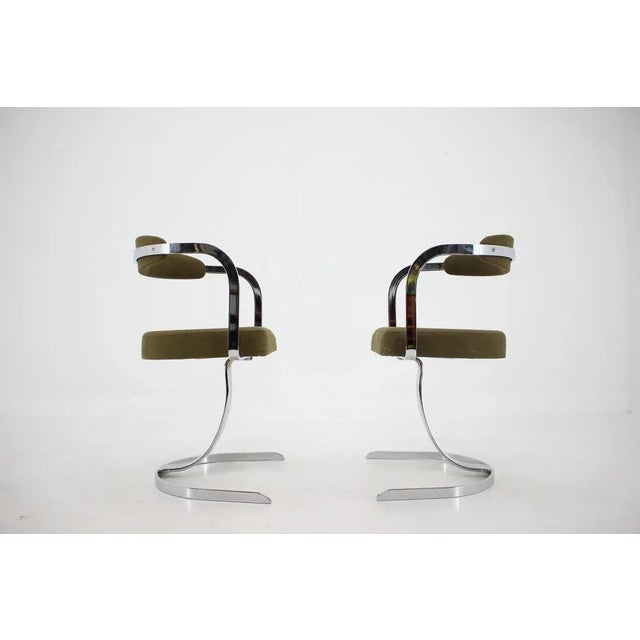 Set of Mid-Century French Space Age Dining Chairs, 1960s For Sale - Image 4 of 8