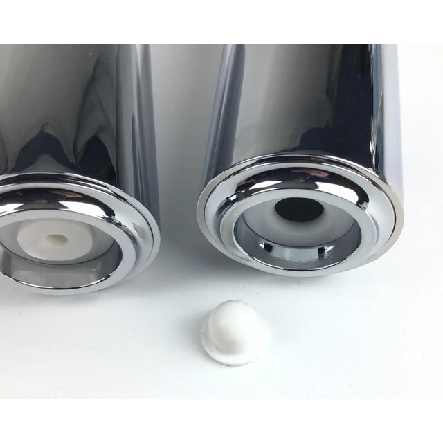 Wedgwood England Silver Plate Salt & Pepper Set - a Pair For Sale - Image 9 of 10