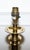 Vintage Regency Style Brass Table Lamp For Sale - Image 4 of 8
