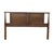 Mid 20th Century Mid-Century Modern Walnut Headboard, Vintage Full Size For Sale - Image 5 of 12