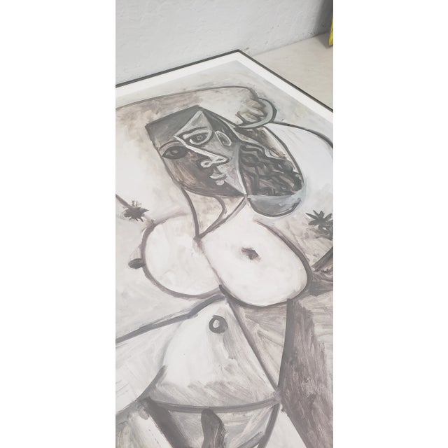 Printmaking Materials Vintage Large Scale Picasso "National Galerie, Berlin" Exhibition Poster C.1989 For Sale - Image 7 of 9