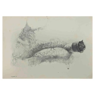 Renzo Vespignani, Composition, Phototype Print, 1960s For Sale