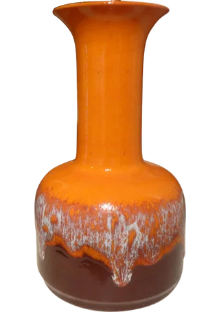 West German Glazed Ceramic Vase by Jasba