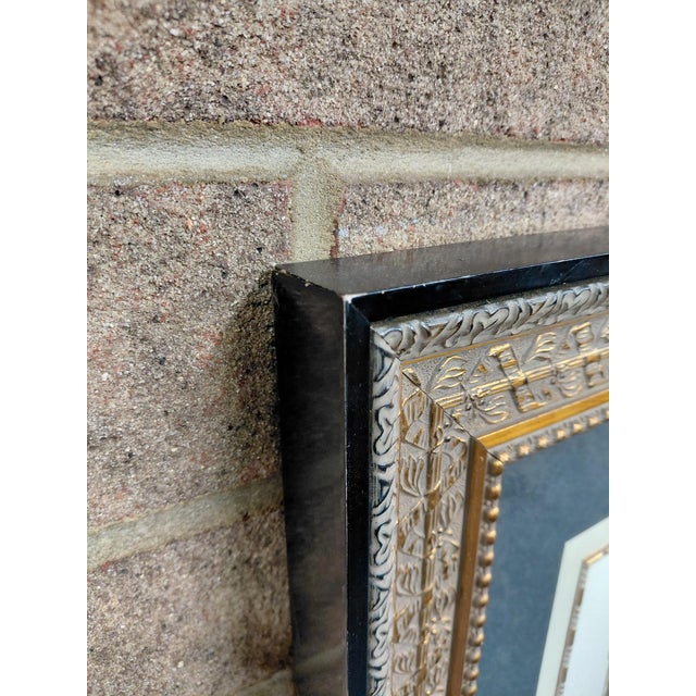 Late 19th Century Framed Etching by Johann J. Scheuchzer, Titled "Calamus Aromaticus Casiais" For Sale - Image 9 of 9