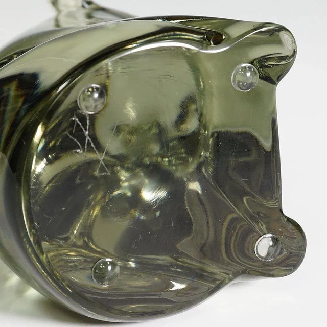 1970s Art Glass Sculpture Bear attributed to Livio Seguso, 1970s For Sale - Image 5 of 7