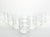 Contemporary 1920s Anchor Hocking “Banded Rings, Clear” Old Fashioned Tumbler Glasses - Set of 7 For Sale - Image 3 of 6