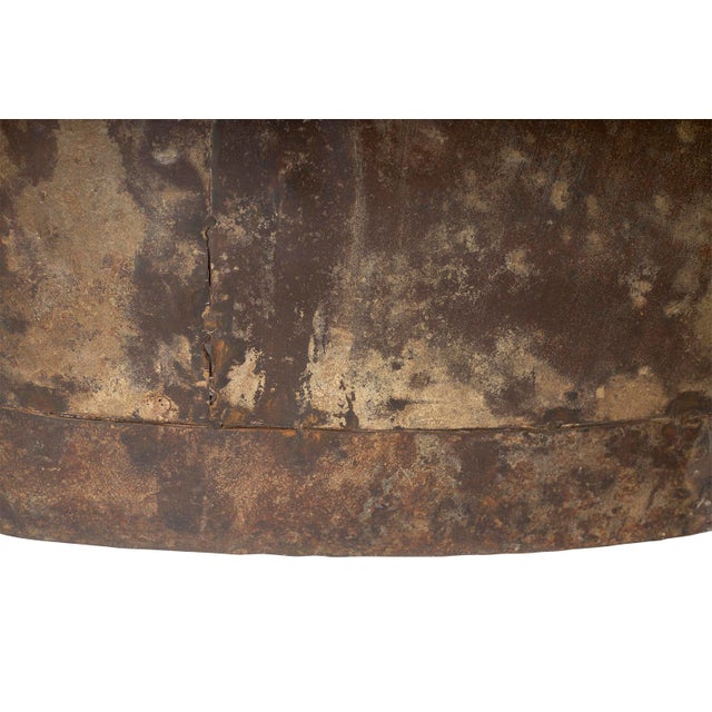 Reclaimed Tin Demi Lune For Sale In Dallas - Image 6 of 9
