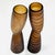 Pair of 1960s Vivarini Italian Frosted Amber Vases For Sale - Image 12 of 12