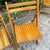 Mid-Century Modern Nevco Wood Slat Folding Chairs — Set of 4 For Sale In Milwaukee - Image 6 of 9