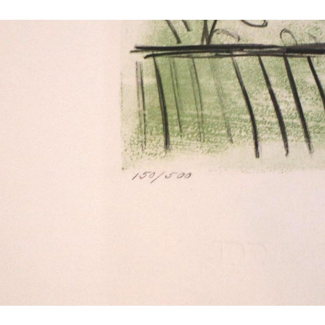 1980s 1980s After Pablo Picasso, Joueur De Flute Et Gazelle, Lithograph on Arches Paper For Sale - Image 5 of 6