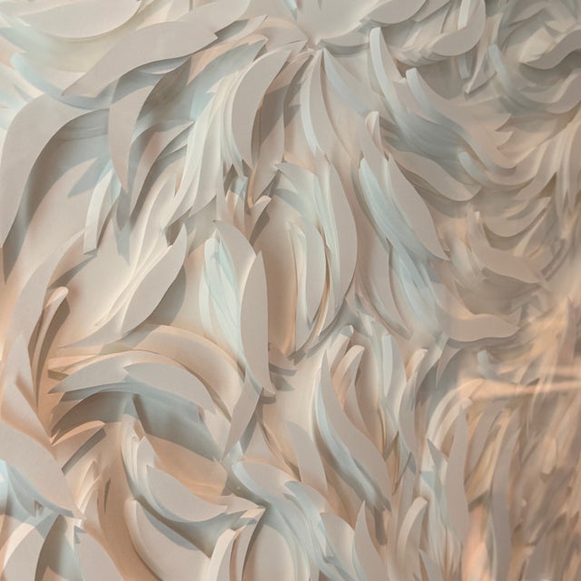 White Michael Buscemi, Untitled (White, 2016) Framed For Sale - Image 8 of 13