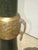 1960s Neoclassical Style Tole and Brass Table Lamp Asian Influence For Sale - Image 12 of 16