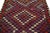 Islamic Vintage Kilim Handmade Flatweave Geometric Purple Wool Runner For Sale - Image 3 of 9