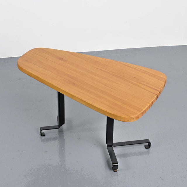 Free-Form Table by Charlotte Perriand for Les Arcs, 1986 For Sale - Image 12 of 18