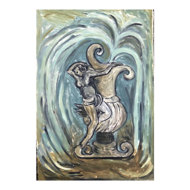 1980s Adrienne Anderson Classical Scene For Sale