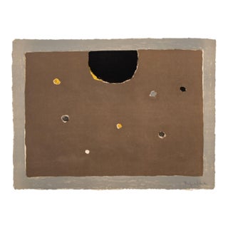 Manfred Schwartz "Somber Planet" Lithograph For Sale