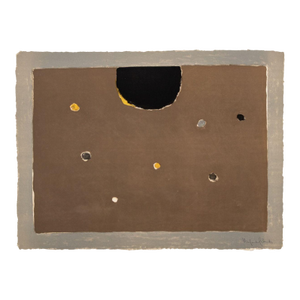 Manfred Schwartz "Somber Planet" Lithograph