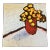 Contemporary Original Alexandra Brown Pop Art Abstract Still Life Oil Painting Signed For Sale