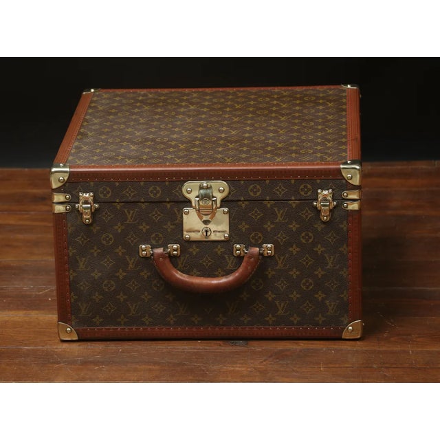 Monogrammed Hat Trunk by Louis Vuitton for Louis Vuitton For Sale - Image 9 of 10