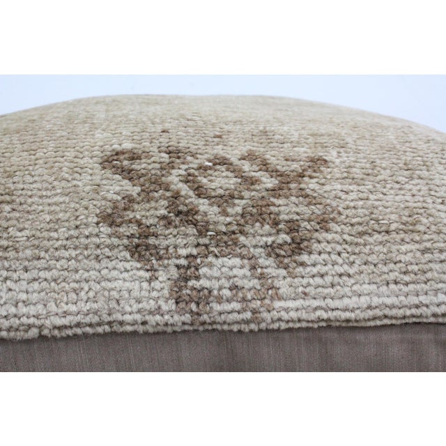 Textile Turkish Vintage Rug Decorative Pillow Cover - 19.5"x19.5" For Sale - Image 7 of 12
