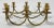 Mid-Century Modern Vintage Brass Danish Style 8-Arm Candelabra For Sale - Image 3 of 8