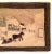 Circa 1930s/40s Hooked Rug Winter Scene W/Sleigh Mounted for Hanging For Sale - Image 4 of 9