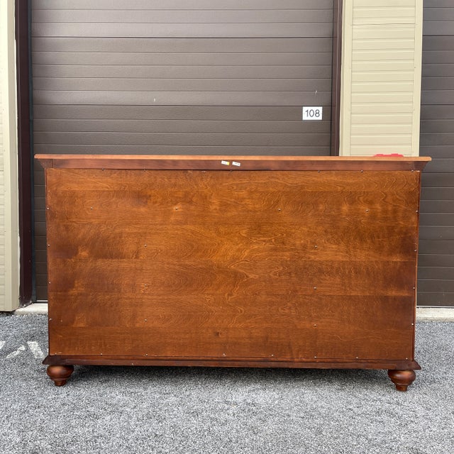 21st Century Nichols & Stone Traditional Maple Country Estates Credenza or Sideboard For Sale - Image 9 of 13
