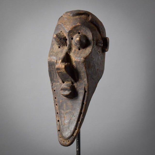 Early 20th Century Kuba Goggle Eyed Mask Pwoo Itok For Sale In Denver - Image 6 of 10