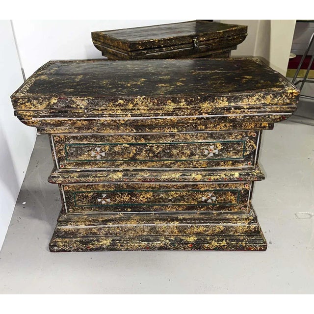 Inlaid Wedding Dowry Chests - A Pair For Sale - Image 12 of 13