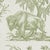 2020s SAMPLE - Schumacher Western Toile Wallpaper In Olive For Sale - Image 5 of 7