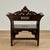 Pair of Antique Anglo Indian Carved and Inlaid Chairs For Sale - Image 10 of 16