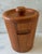 Vermillion Vintage Mid Century Oak Ice Bucket Made by Vermillion For Sale - Image 4 of 11