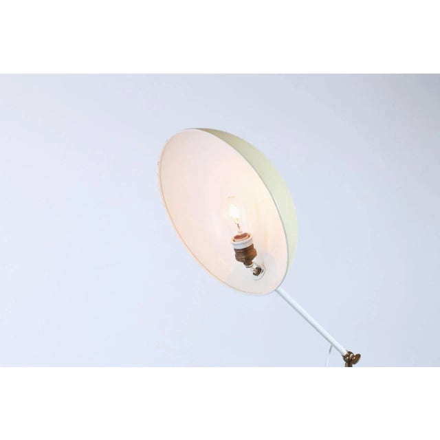 Modernist Metal Floor Lamp, 1950s For Sale - Image 9 of 15