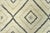 Moroccan Contemporary Moroccan Handcrafted Wool Rug Featuring a Geometric Design in Beige and Blue For Sale - Image 3 of 4