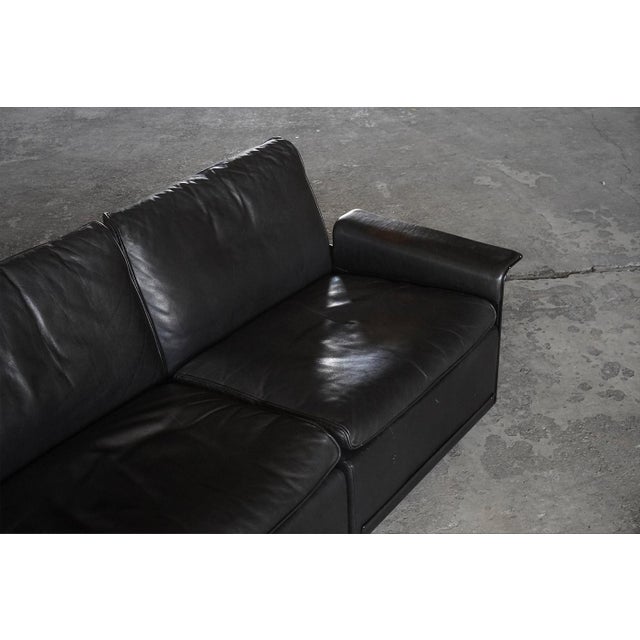 1990s Vintage Three-Seater Sofa by Dieter Rams for Vitsoe, Germany, 1990s For Sale - Image 5 of 10