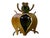 1960s Vintage Alice Caviness Bug Insect Brooch With Glass and Crystal For Sale - Image 5 of 7