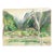 1940s Grace Spongberg Manoa Valley Hawaii Drawing For Sale