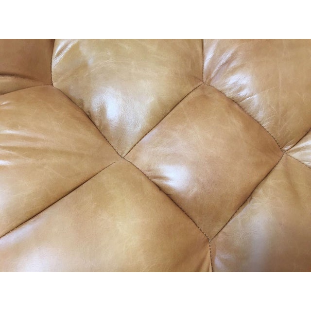 2020s Jhs Wellington Coganc Leather Sofa For Sale - Image 5 of 10