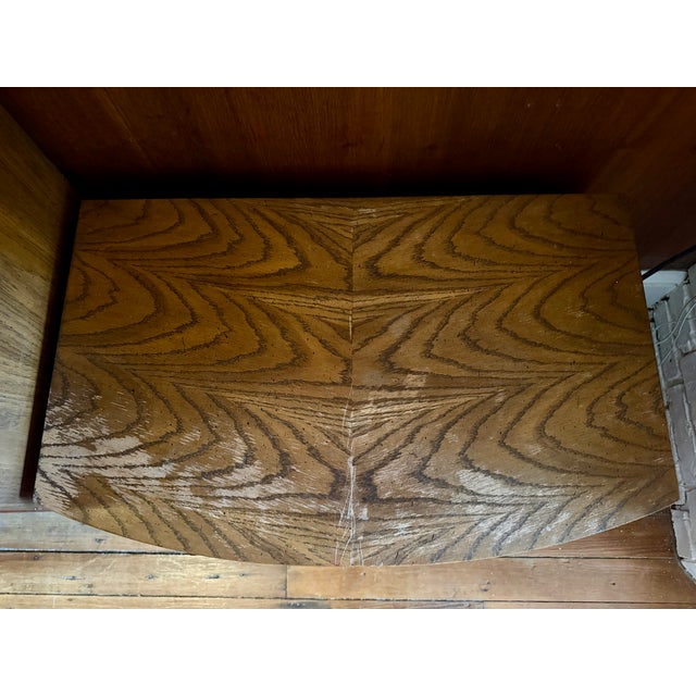 1970s Lane Brutalist Pueblo Armoire and Nightstand Set MCM For Sale - Image 9 of 14