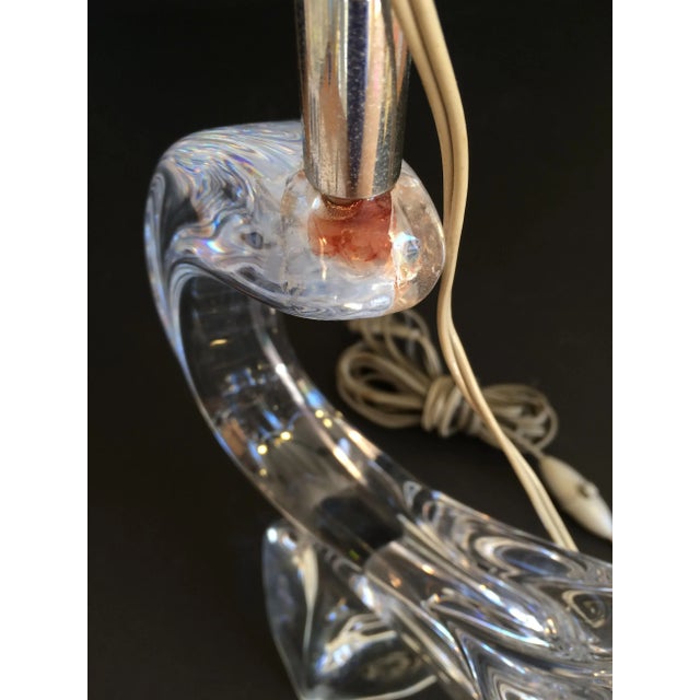 Art Nouveau 1950's Daum Poissons Table Lamps - a Pair For Sale - Image 3 of 6