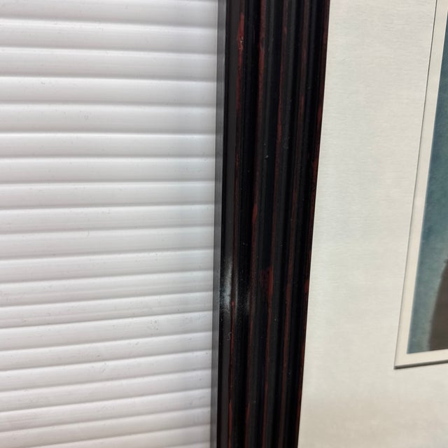 Vu Thu Hien Watercolor Print, Framed For Sale In San Francisco - Image 6 of 11