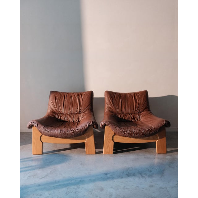 Lounge Chairs from Maison Regain, 1970s, Set of 2 For Sale - Image 16 of 16