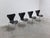 Set of 4 ‘Series 7’ dining chairs designed by Arne Jacobsen in 1955. These are black lacquered examples with a nice...