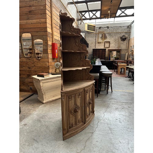 Late 19th Century Oak Corner Cabinet For Sale - Image 11 of 11