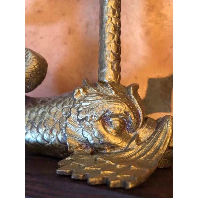 Vintage Dolphin Candlesticks a Pair Chairish