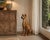 Vintage Italian Glazed Ceramic Leopard Statue For Sale - Image 9 of 12