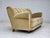 Danish Light Green Velour Three-Seater Sofa, 1960s For Sale - Image 16 of 18