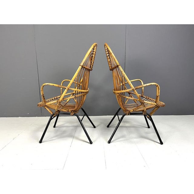 Wood Mid-Century Chairs by Rohe Nordwolde, Netherlands, 1960s, Set of 2 For Sale - Image 7 of 12
